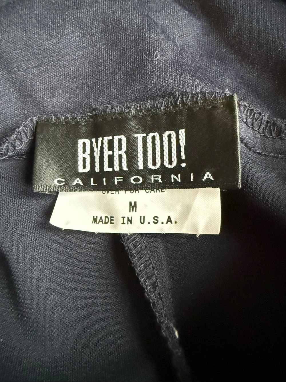 Vintage Byer Too! California Navy Maxi Dress - Medium